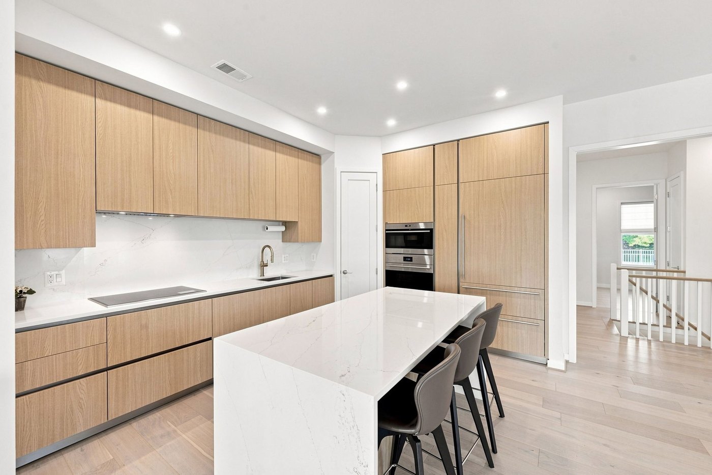 Gourmet kitchen with Wolf, Sub-Zero and Miele appliances